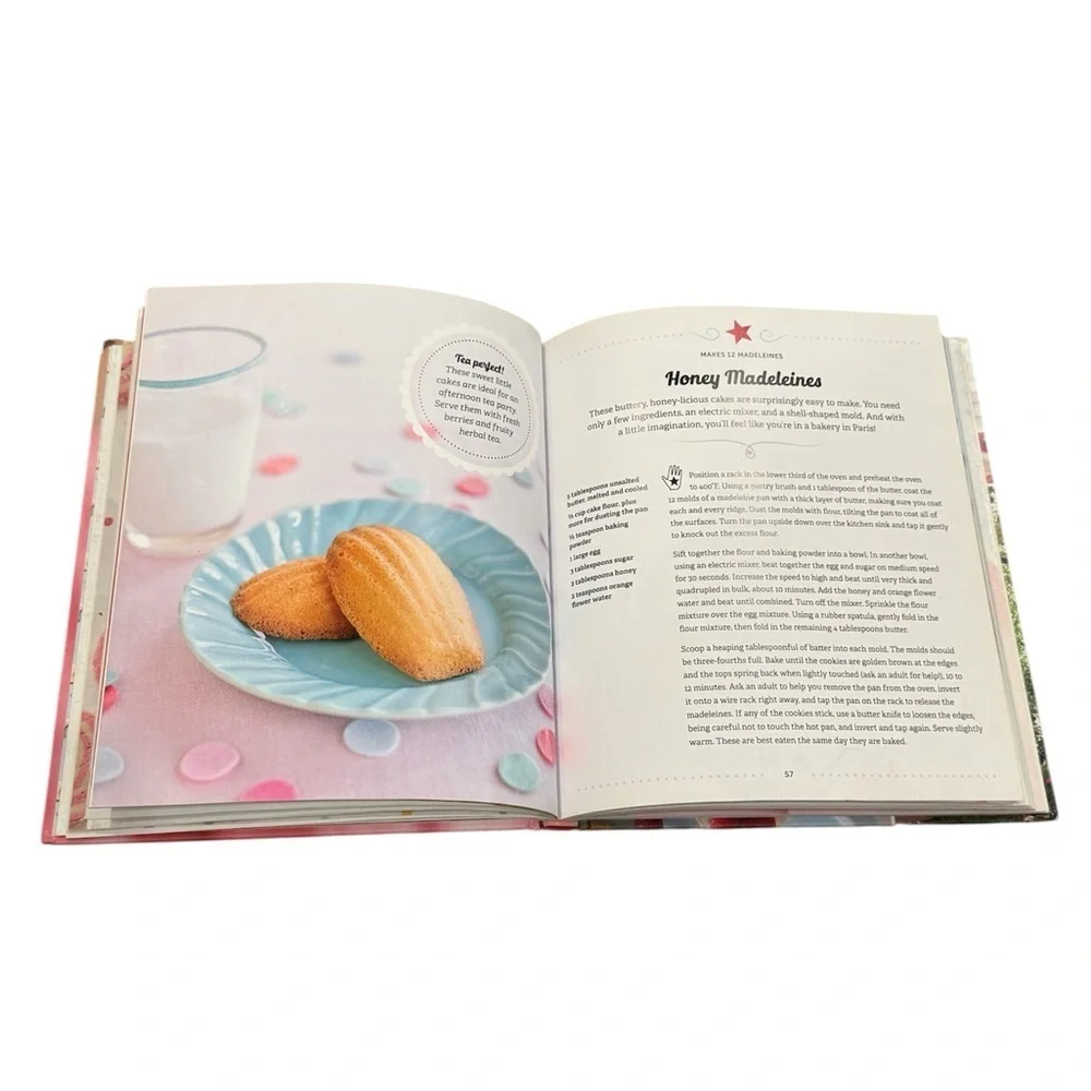 American Girl Baking Book with Pink Cover